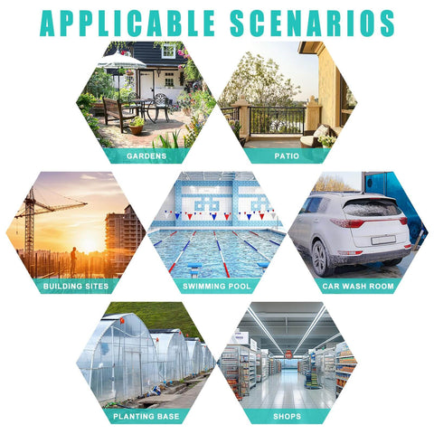 Outdoor Electrical Outlet With Switch And LED Indicator for gardens, patios, building sites, pools, car wash, planting, shops.