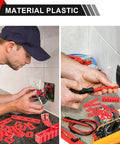 Installation of Outlet Box Spacers Kit 48 Pack for Loose Outlets and Switches, Wall Plate Stabilizers, Tile Backsplash Extenders
