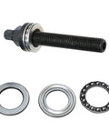 Pro Grade Output Shaft Removal And Install Kit With Five Hole Wheel Hub Puller And Axle Separator For Wheel Bearing Fits BMW And Land Rover Includes M22 M24 M27 M30 Adapters For Easy DIY Repair close-up of shaft and adapters