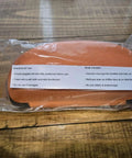 Over Glasses Safety Goggles Anti Fog For Prescription Eyewear And Work in orange case with instructions on wooden surface