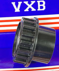 Side view of 920803 Overrunning Alternator Decoupling Pulley for Land Rover (2008-2010), showing gear-style design and metallic finish.
