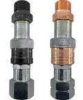Oxy-Fuel Quick Connect Regulator To Hose Coupler Set For Fuel And Oxygen, Leak-Proof Disconnect, Heavy-Duty, UL Listed, 9/16 Type B