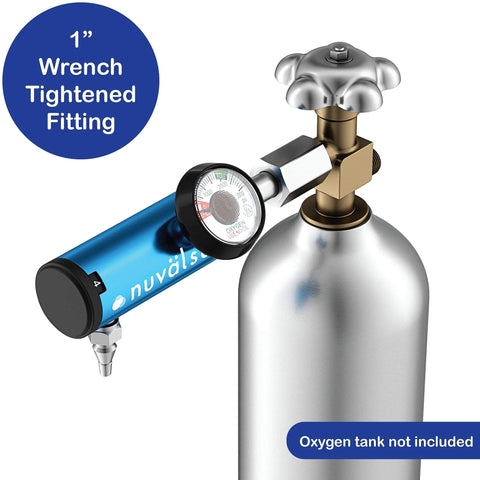 Ozone Therapy Low Flow Oxygen Regulator With No Fuss Setup And Precise Flow Control For Consistent Ozone Generator Performance Works