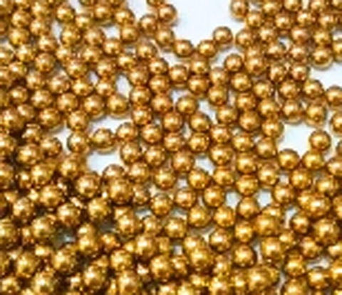 Pack of 10 Bearing Balls 1mm = 0.039" Inches Diameter Loose Solid Bronze/brass - VXB Ball Bearings