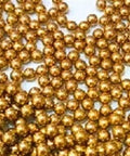 Pack of 10 Bearing Balls 1mm = 0.039" Inches Diameter Loose Solid Bronze/brass - VXB Ball Bearings
