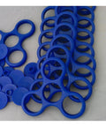 Pack of 100 Fidget Hand Spinner Blue Frame with 2 Caps - VXB Ball Bearings