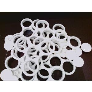 Pack of 100 Fidget Hand Spinner White Frame with 2 Caps - VXB Ball Bearings