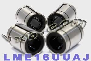 Pack of 4 LME16UUAJ 16mm Adjustable Bushing 16x26x36 Linear Motion - VXB Ball Bearings