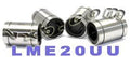 Pack of 4 LME20UU 20mm Ball Bushing 20x32x45 Linear Motion Bearings - VXB Ball Bearings