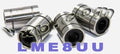 Pack of 4 LME8UU 8mm Ball Bushing 8x16x25 Linear Motion Bearings - VXB Ball Bearings