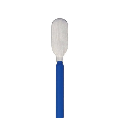 Elongated Tip Cleanroom Swab With Knitted Polyester Tip And Polypropylene Shaft Durable Absorbent Double Layer Construction