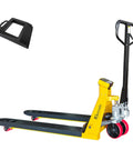 Heavy Duty Pallet Jack With Built In Digital Scale 5500 LB Capacity 27 Inch By 48 Inch Forklift Style Pallet Truck