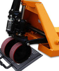 Heavy Duty Pallet Jack Stopper Chock For Trucks And Trailers, Instantly Park Your Pallet Jack In Seconds, 14.2 Inch Length