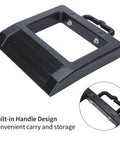 Heavy Duty Pallet Jack Stopper Chock For Trucks And Trailers, Instantly Park Your Pallet Jack In Seconds, non-slip base, handle.