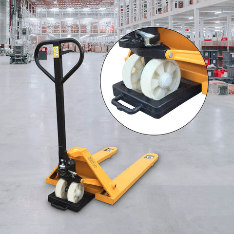 Heavy Duty Rubber Pallet Jack Wheel Chocks 2 Pack For Trucks And Pallet Handling Premium Non Slip Stopper With Anti Slip Bottom