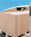Efficient 54 Inch Pallet Strap Feeder Stick Guide MorningRo 2 Pack for quick strapping through pallets in warehouse setting.