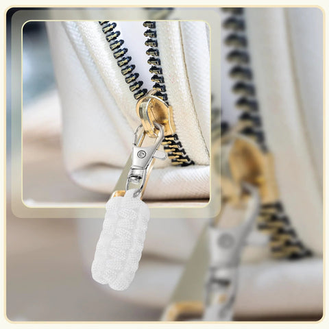 Paracord Zipper Pulls 80 Mm Replacement With Metal Clasp Durable Polyester Woven Rope For Backpacks Clothing Luggage