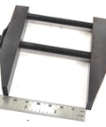 woodworking parallel clamp vise with threaded screws and durable steel jaws for precise clamping on DIY projects and construction tasks.