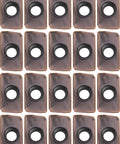 APKT1135 Parallelogram Milling Inserts For Indexable Face Mills And End Mills, 20 Pieces, AlTiN Coated For Stainless Steel And Titanium