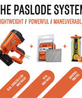 Cordless 18 Gauge Brad Nailer For Finish Carpentry Lightweight 4.25 Lb Battery And Fuel Cell Powered No Compressor Needed
