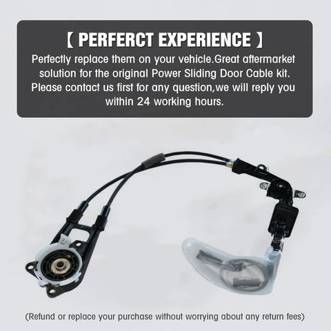 Passenger Side Power Sliding Door Cable Kit For Toyota Sienna 2011 To 2020 Replacement 85016 08011 85016 08010 Right Side