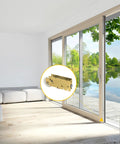 Patio Door Tandem Roller With White Nylon Wheel And Precision Bearing In Steel Housing For Smooth Sliding Doors, 1-1/2 Inch Wheel.