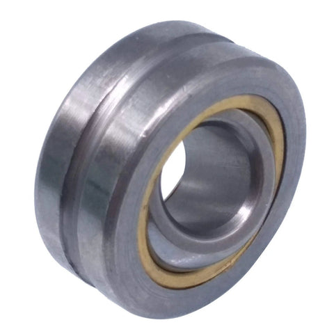 PB8 Spherical Plain Radial Bearing 8mm Bore 22mm Outer Diameter 12mm Width for Smooth Rotary Movement, side view of bearing