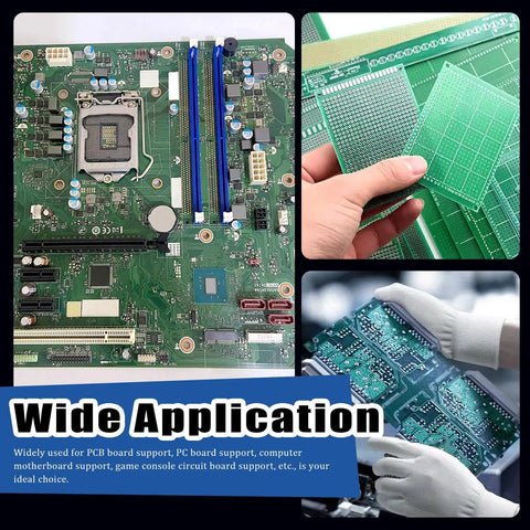 Sticky PCB Spacers 125 Pcs Set With Five Heights 4.8mm 7.9mm 11mm 14.2mm 15.8mm White Adhesive Insulated Standoff Posts Locking Snap In For PCB PC Board Reverse Mount