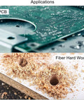 Beefy Pro Grade Hand Reamer For Metal And Wood 20mm Cutting Diameter 9CrSi Alloy Tool Steel used on PCB and fiber hard wood.
