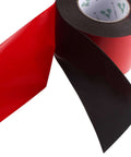 PE Foam Double Sided Tape Waterproof Mounting Adhesive Roll For Doors Windows HVAC Plumbing Pipes Construction Black 2 Inch By 33 Feet