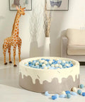 Ball Pit Balls Stars Moon Shapes Plastic Pitballs for Toddler Play Tent Baby Photo Props Kids Pool Water Toys in living room