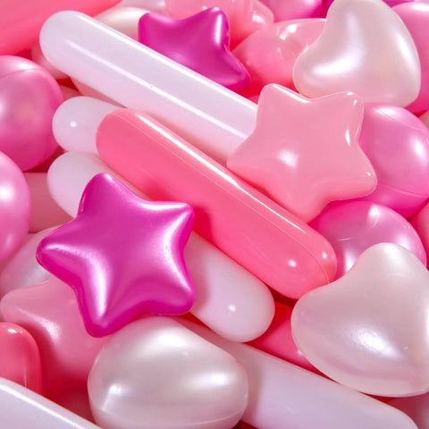 Ball Pit Balls for Toddlers, Pack of 200 BPA Free Phthalate Free Crush Proof Plastic Pit Balls for Ball Pits, Pearl Colors