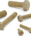 Alt Tag: SPE-M8-20-H NBK Plastic Screw - Hex Head Screws - PEEK Pack of 5 Screws - Made in Japan shown in various sizes for automation systems