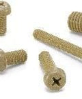✝️ SPE-M3-10-P NBK Plastic Screws - Cross Recessed Pan Head Machine Screws - PEEK 20-Pack Screws - Made in Japan, 1-pack
