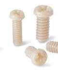 SPE-M1.4-4-MC NBK Plastic screw - Fine Thread - PEEK 10-Pack Screws - Japan Made in various sizes on display.
