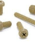 SPE-M3-5-P NBK Plastic Screws - Cross Recessed Pan Head Machine Screws - PEEK 20-Pack Screws - Japan Made group of screws
