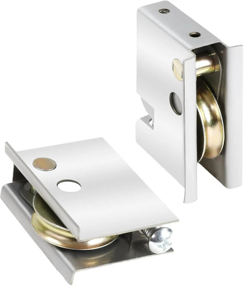Pella Roller Sliding Kit 0C5Y00P0 Replacement For Patio Doors 2 Pack One And A Half Inch Steel Ball Bearing Adjustable Height Rollers