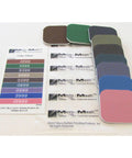 Pen Sanding Kit With Soft Touch Pads 1500 To 12000 Grit For Finishing, showing color-coded grit pads and guide chart