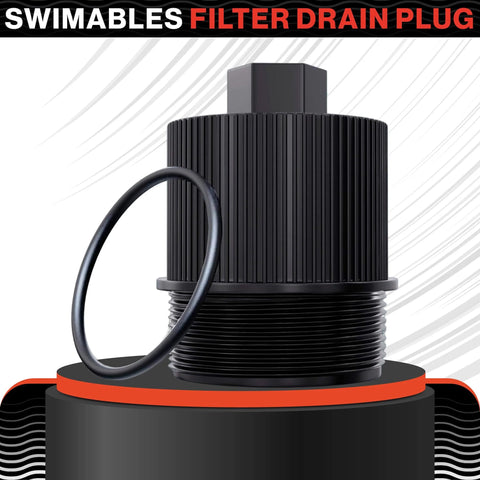 Durable Pentair Drain Plug Replacement Fits FNS Plus Clean And Clear Plus Quad DE Filters Includes O Ring For Leak Free Seal