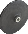 Pentair Impeller Assembly C105-92PLS black plastic round component with threaded metal center, side view