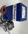 ✝️ Genuine Perkins ULPK0002 Lift Pump for 1006 Series Engines (With Gasket) next to product box on white background