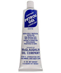 Front view of 4 oz tube of Petrol-Gel Lubricant for Redco food processors by McGlaughlin Oil Company.