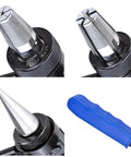 PEX Expansion Tool Kit For One Half Inch, Three Quarter Inch And One Inch Tubing tips and handle, ASTM F1960 certified components.