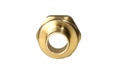 Front view of Three Quarter Inch PEX To Three Quarter Inch Female NPT Adapter Twin Pack Two Pieces Compatible With All PEX Tubing Brands Crimp Version Full Port Design NSF ANSI 61 Potable Water And Hydronic Heating