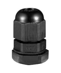 PG7 Waterproof Nylon Cable Gland Joint With Adjustable Locknut For 3mm To 6.5mm Cable Diameters IP68 Seal Dustproof