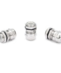PG7 Metal Waterproof Cable Gland Adjustable Connector for 3 to 6.5mm Cable Diameter Easy Direct Insertion Weatherproof Joint Pack of 10