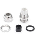 PG7 Metal Waterproof Cable Gland Adjustable Connector For 3 To 6.5mm Cable Diameter shown disassembled with parts