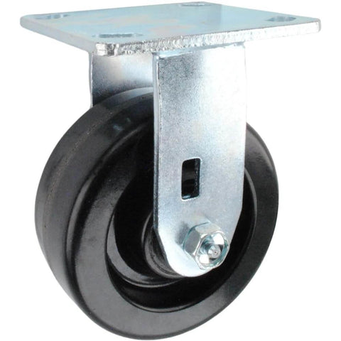 5" x 2" Heavy Duty Phenolic Dumpster Replacement Casters (Dumpster Casters w/Caster Pads) - 4,000 Lbs Capacity