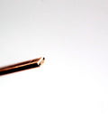 Close-up of phosphor copper brazing rod tip from Phosphor Copper Brazing Rod Kit Nitrate Sticks 20 Pieces Pro Grade for HVAC Refrigeration Copper Solder Alloys Welding Rods for Air Conditioners Refrigerators Plumbing Pipes Gas and Freezers with Sealed Tube Storage