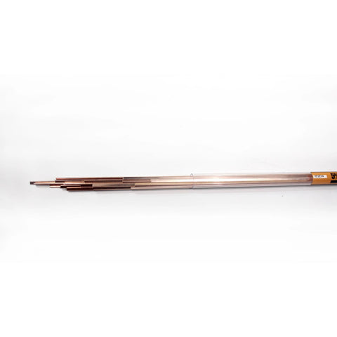 Phosphor Copper Brazing Rod Kit Nitrate Sticks 20 Pieces in a sealed tube, pro-grade for HVAC and refrigeration applications.